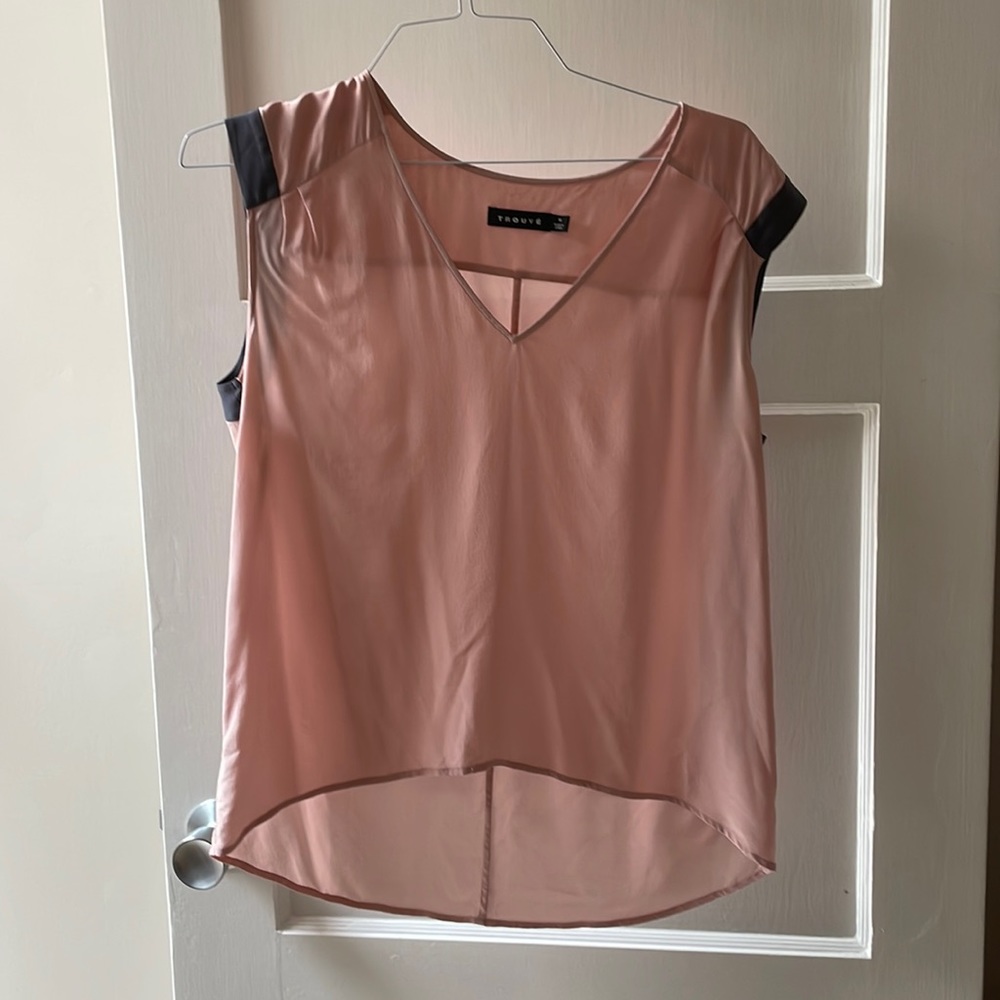 Trouvé silk blouse